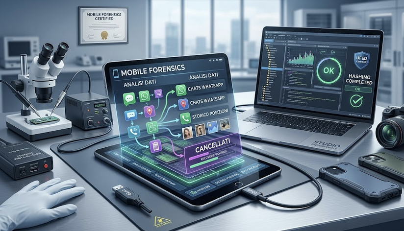 mobile forensics Novara